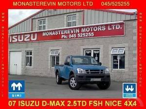 Isuzu D-Max 2.5TD FULL HISTORY WITH US ALL RECEIPTS AVAIL