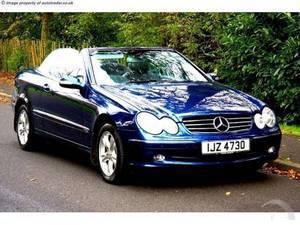 Mercedes-Benz CLK-Class 320 Avantgarde 2dr Tip Auto Cabriolet